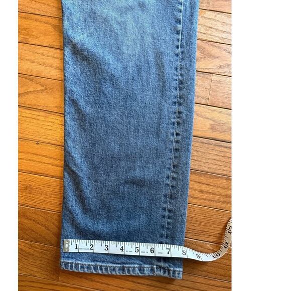 Everlane Mens The Organic Cotton Slim-Fit Jean 35x32 in Faded Sky Blue - Picture 4 of 10